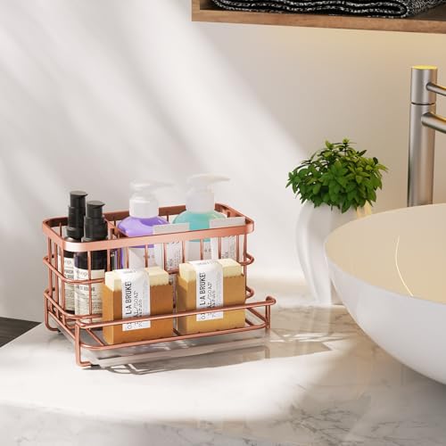Multifunctional Kitchen Sink Organizer (Rose Gold)