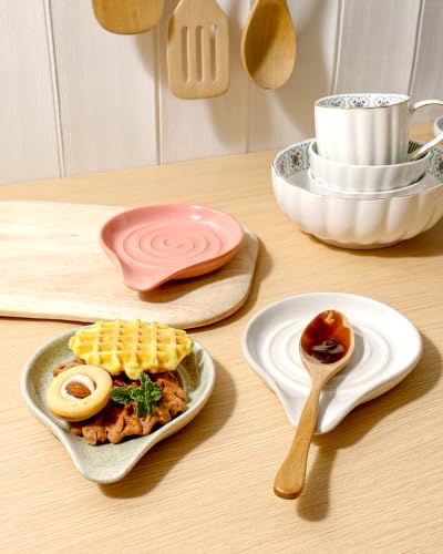 Spoon Rest for Stove Top (Pink)