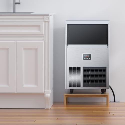 Commercial Ice Maker Machine 200 Lbs (200LBS/24H-Head and Bin)