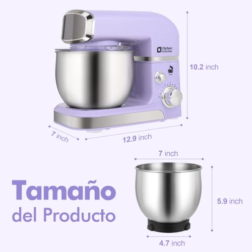 Stand Mixer Kitchen in the box 3.2Qt Small Electric Food Mixer