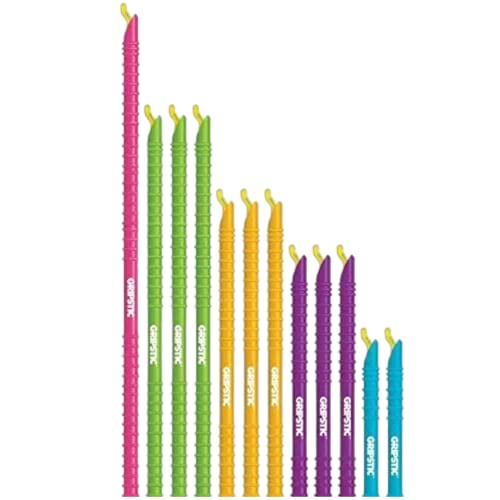 12 Pack Assorted Food Bag Sealers Reusable Chip Clips Bag Clips (Assorted Sizes (Pack of 12))