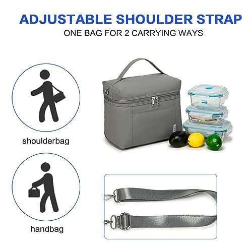 NOL 8L Insulated Lunch Bag for Women