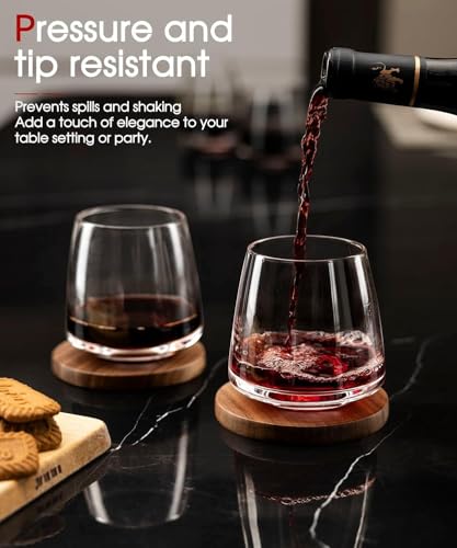 Wine Glasses Set (Set of 4-13.5 oz)