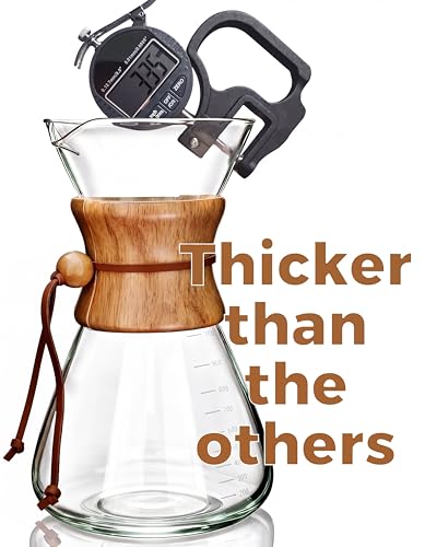 Pour Over Coffee Maker Set (Slim Shape / 34 Ounces)