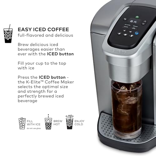 K Elite Single Serve K (Brushed Silver)