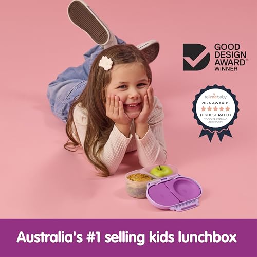 Snack Box Snack Containers for Kids (1-pack / Suger Plum)