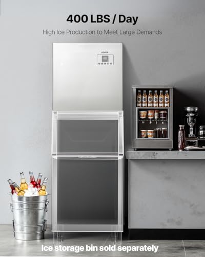 Commercial Ice Maker Machine (22.05 x 17.52 x 22.05 in)