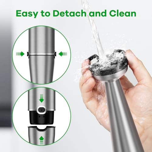 Immersion Blender Handheld Corded (Black / 5 in 1)