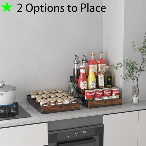 3 Tier Spice Rack Organizer for Cabinet