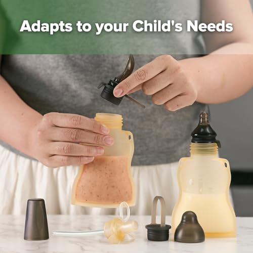 Silicone Pouch (Yellow / 2-Pack)