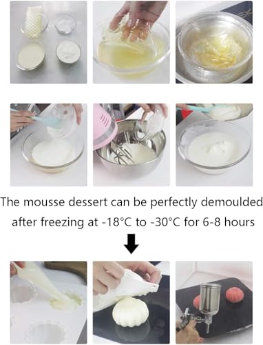 3D Rectangular Silicone Mousse Cake Mold
