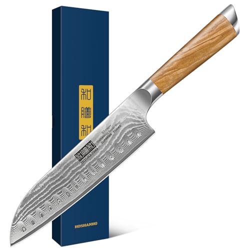 Damascus Santoku Knife 7" (7.1 Inch Santoku Knife)