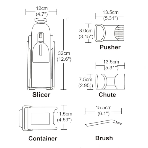 Safe Mandoline Slicer for Kitchen