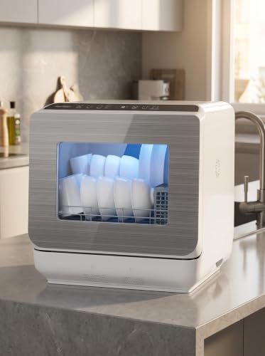 Portable Dishwasher 18’’ Countertop with 152OZ Water Tank