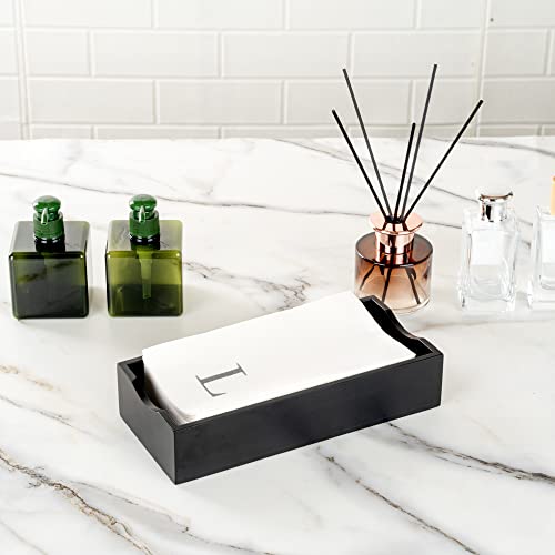 Silver l White Linen Feel Guest Towel Napkin (Silver / 2000 Count / L)