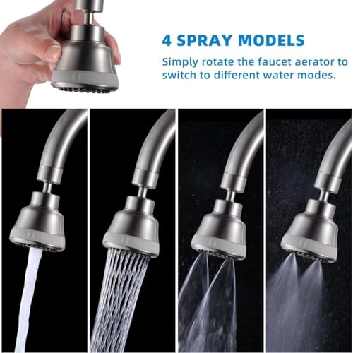 4 Spray Modes Faucet Aerator