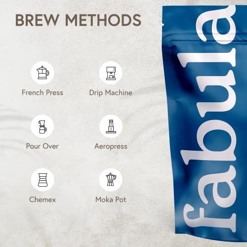 Coffee Dark Roast Freshly Ground (12 Ounce (Pack of 1))
