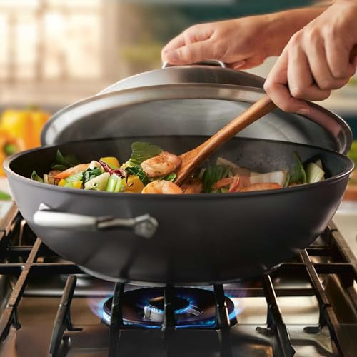 Accolade Forged Hard Anodized Nonstick Wok (Wok (13.5"))
