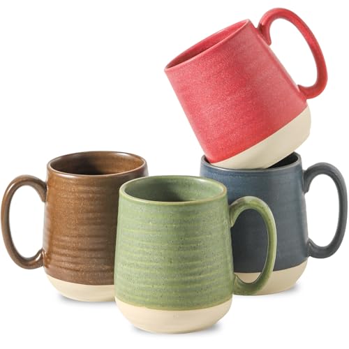 Coffee Mugs Set of 4 (Colorful / Set of 4)
