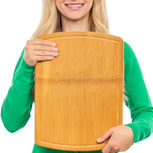 Bamboo Cutting Board (Glue-Free Surface - Round)