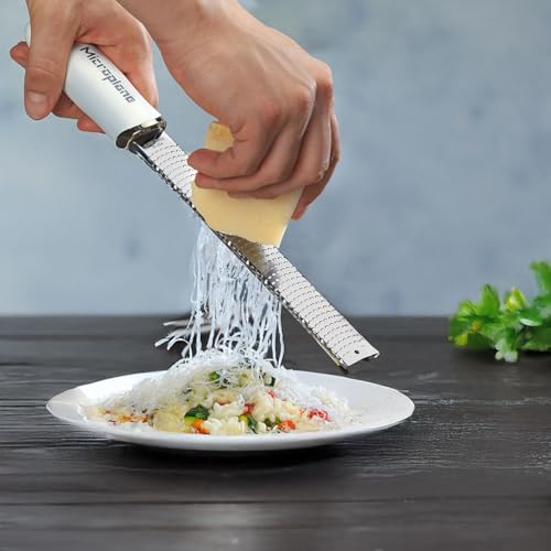 Premium Classic Citrus Zester Tool and Parmesan Cheese Grater