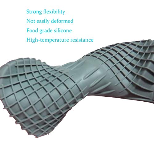 Mini Silicone Oven Mitts Set (Gray-square)