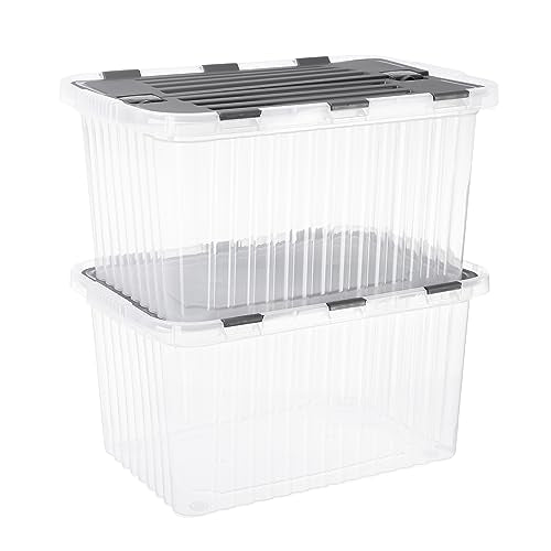 Storage Bins with Lids
