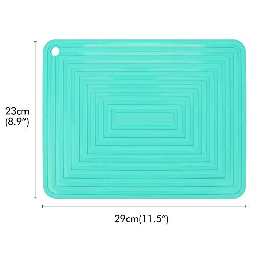 Large Silicone Trivet Mats for Hot Dishes (2 Count)