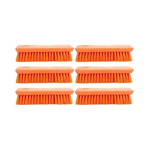 42024EC24 Comfort Grip Plastic Scrub Brush (Orange)