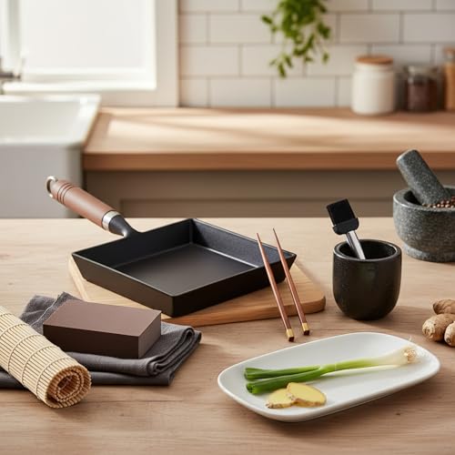 Japanese Cast Iron Tamagoyaki Pan