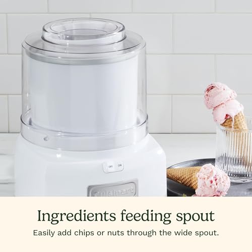 Ice Cream Maker Machine (White / 1.5 Quart)
