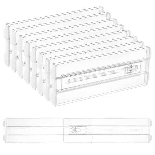 4" High Drawer Dividers for Clothes (4" H,13-22" L)