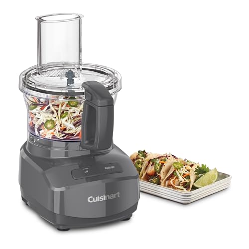 7 Cup Sleek and Modern Design Food Processor with Two Easy Controls and Universal Blade for Chopping (7 Cup / Anchor Gray)