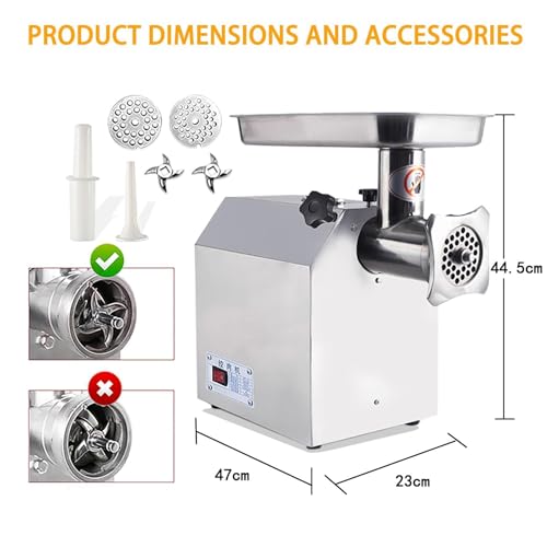 Commercial Electric Meat Grinder 1100w (1100W)