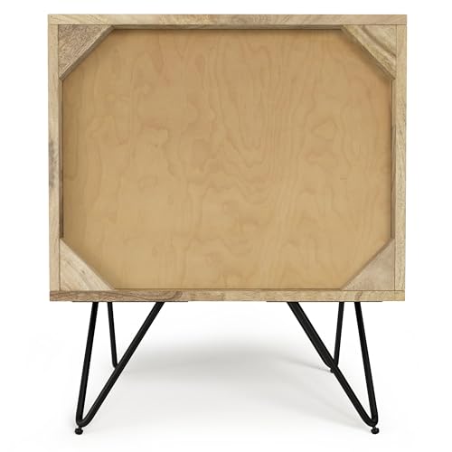 Hunter 20" Wide Solid Mango Nightstand in Refined Natural (Refined Natural / 20 inch)