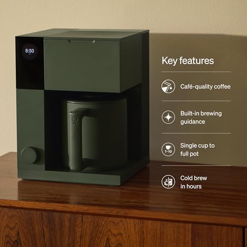Aiden Precision Smart Drip Coffee Maker (Matte White)