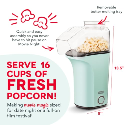 Fresh Pop Popcorn Maker (Aqua / 16 cups)
