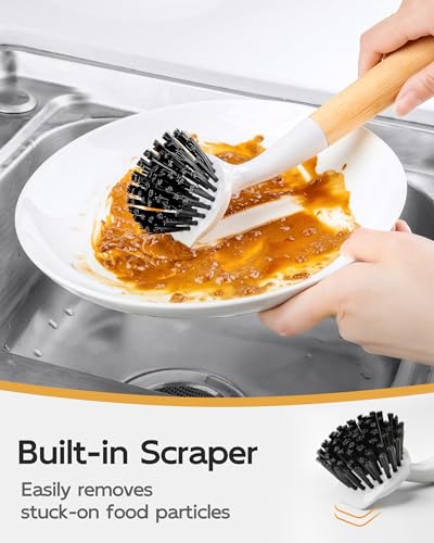 Dish Brush with Handle (2 Count)