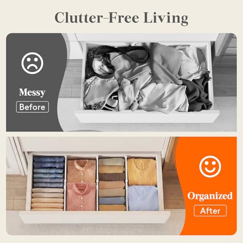6" Tall Drawer Dividers (6"H, 11.5-18.5"L)