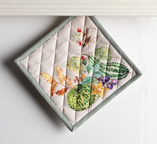 Pot Holders 100% Cotton Potholders (085 - Lumina / 8" x 8" (Pot Holder Pack of 1))