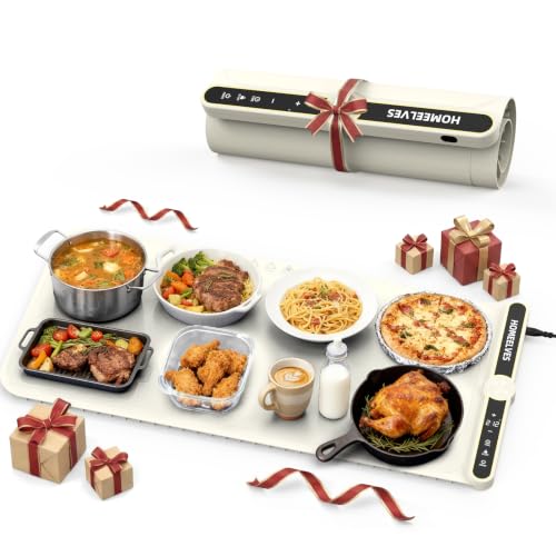 Warming Mat for Food (Beige / 32x15 Inch)