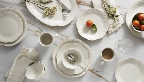 890951 French Perle 12 (12-Piece Dinnerware Set, Pasta Bowls)