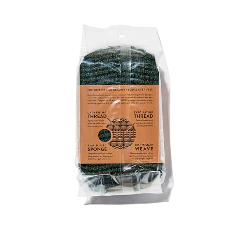 Exfoliating Shower Sponge (Green)