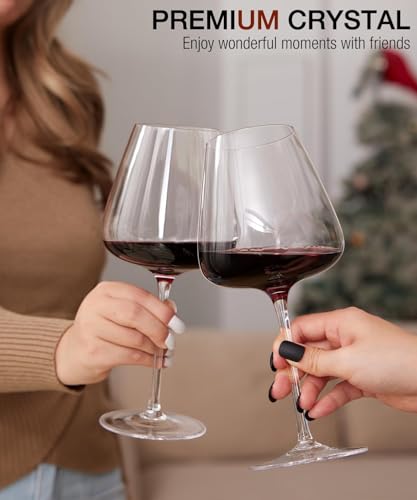 Wine Glasses Set (Set of 2-23oz)
