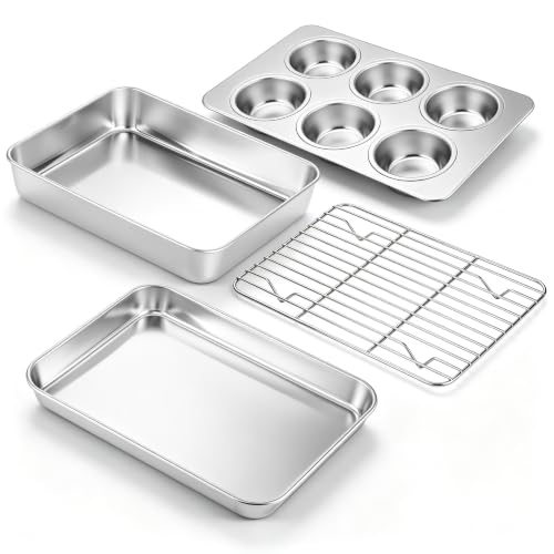 Baking Pan Set for Toaster Oven