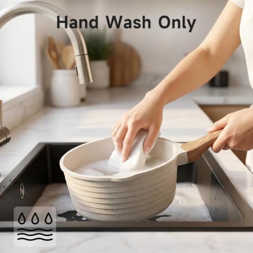 23pcs Pots and Pans Set Non Stick (23 pcs White Aluminum)