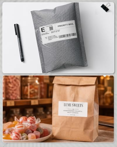 4x2 Inch Thermal Labels (4"x2" / White)