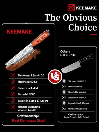 Nakiri Chef Knife (7")