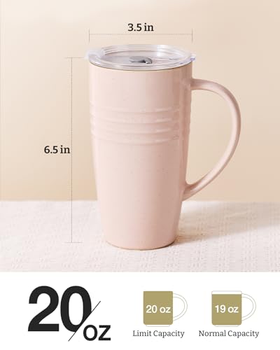 Jupiter Large Coffee Mug (Jupiter-Light Pink / 1pc)