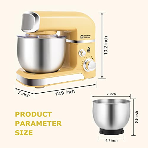 Stand Mixer 3.2Qt Small Electric Food Mixer